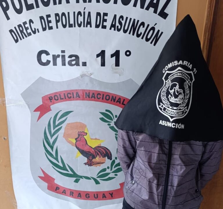 Hombre aprehendido en Villa Aurelia por exhibicionismo frente a menores de edad