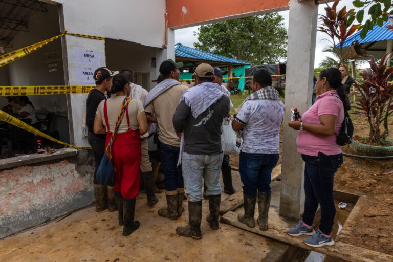 La odisea del voto en la Bogotá rural
