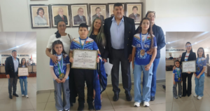 El semillero del éxito: la Junta Municipal rinde histórico homenaje a la Escuela Municipal de Natación