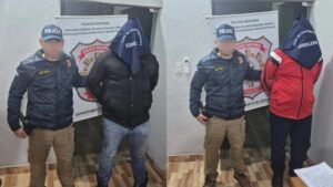 Detención de dos sospechosos tras megaasalto en Santa Rita.