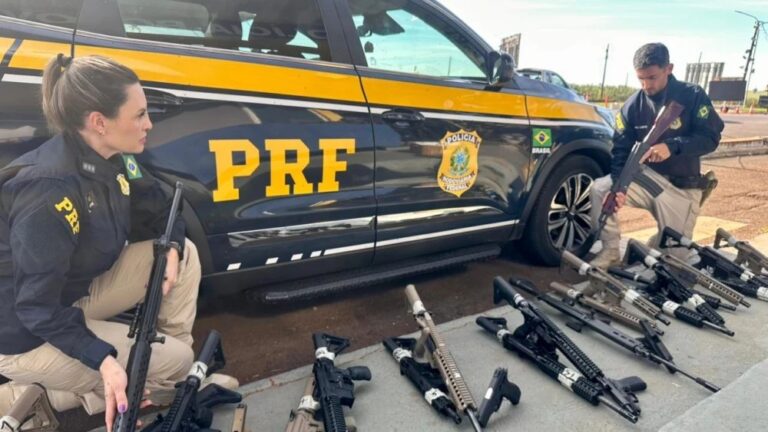 Incautan 41 armas en un operativo sin precedentes en BR-277.