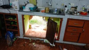 Delincuentes roban reloj Rolex y televisor en Guarambaré tras hacer boquete