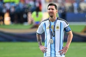 La selección argentina vuelve a Buenos Aires sin la presencia de Messi – Copa del Mundo.