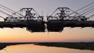 Puente de la Bioceánica conecta océanos Pacífico y Atlántico en Carmelo Peralta
