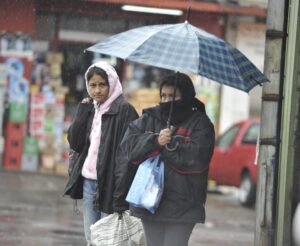 Se esperan lluvias y frío en gran parte de Paraguay hoy