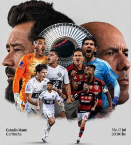 Flamengo y Olimpia se enfrentan en un épico duelo continental en Brasilia.