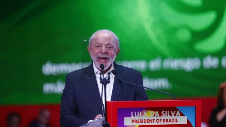 “Lula afirma que no llorarán tras el arancel de EEUU.”