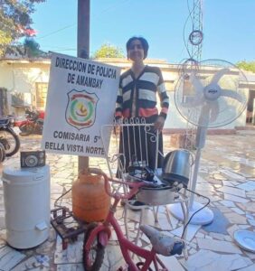 Robo en casa de mujer internada; recuperan pertenencias en Bella Vista Norte.