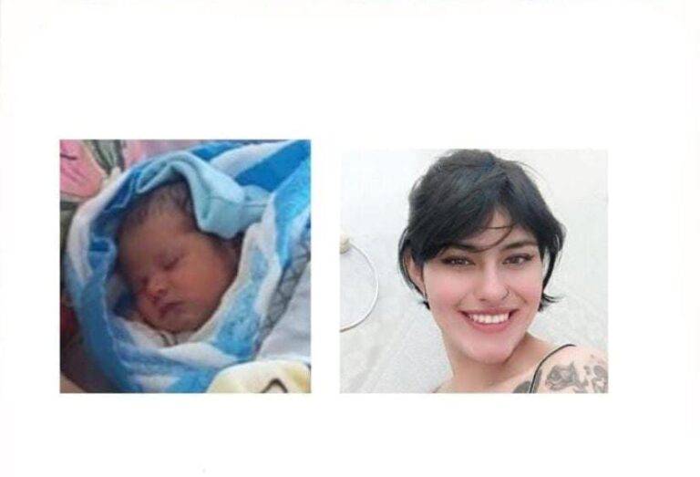 Madre escapa del hospital con su bebé recién nacido.