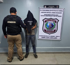 Allanan vivienda por narcotráfico y arrestan prófugo en Pedro Juan.