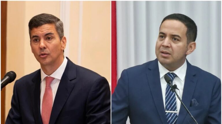 Peña expresa su descontento por la falta del gobernador en el evento.