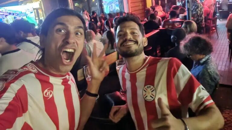 Paraguayos en Hannover alquilan un bar completo para alentar a la Albirroja.