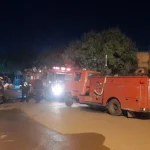 Incendio en depósito de Pedro Juan Caballero es controlado rápidamente.