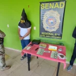 Senad incauta 8.000 dosis de drogas en Pedro Juan Caballero