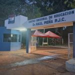Entrada del Centro Regional de Educacion Doctor Raul Pena, de Pedro Juan Caballero.. Entrada del Centro Regional de Educacion Dr. Raul Pena, de Pedro Juan Caballero.