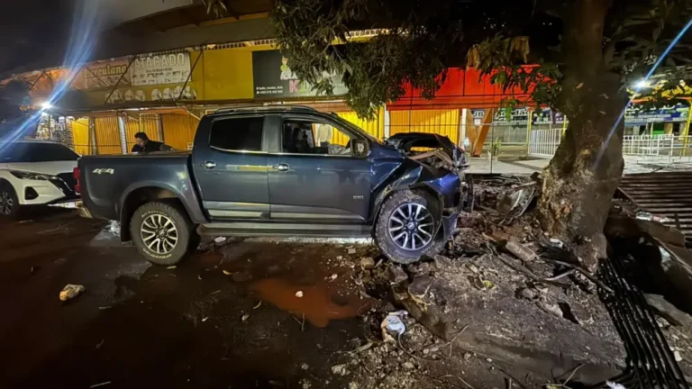 Accidente en Pedro Juan Caballero deja jóvenes heridos gravemente