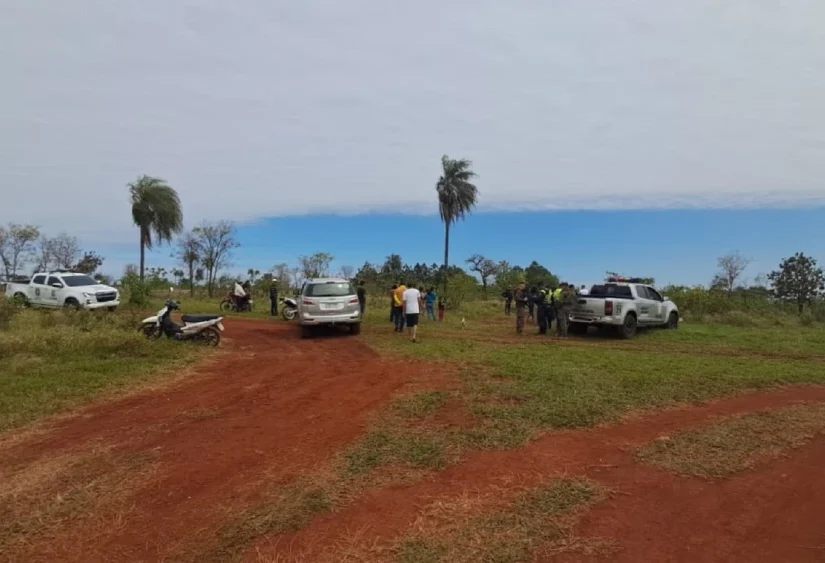 Hombre encontrado semicalcinado en Pedro Juan Caballero, Amambay