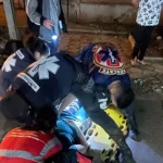 Joven brasileña sufre graves heridas en choque en Pedro Juan