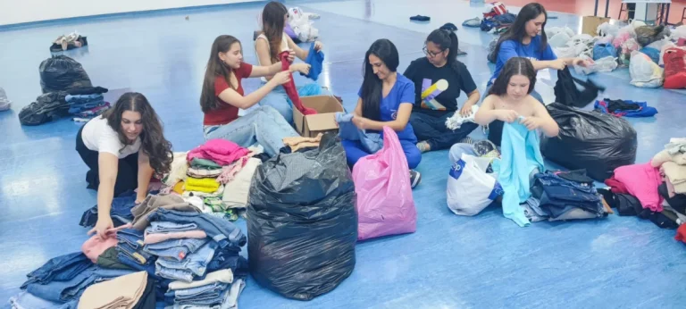 Campaña solidaria en Amambay recolecta ropa y calzado