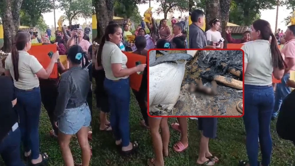 Indignación en Capitán Bado por imagen de perro calcinado